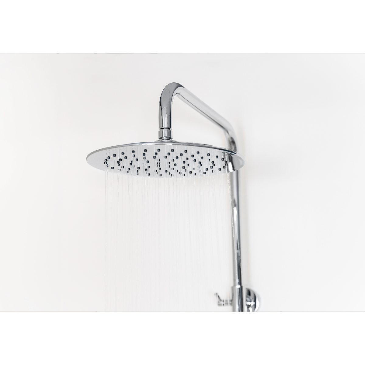 Colonne de douche mécanique laiton – Tête 250 mm, douchette stylo
