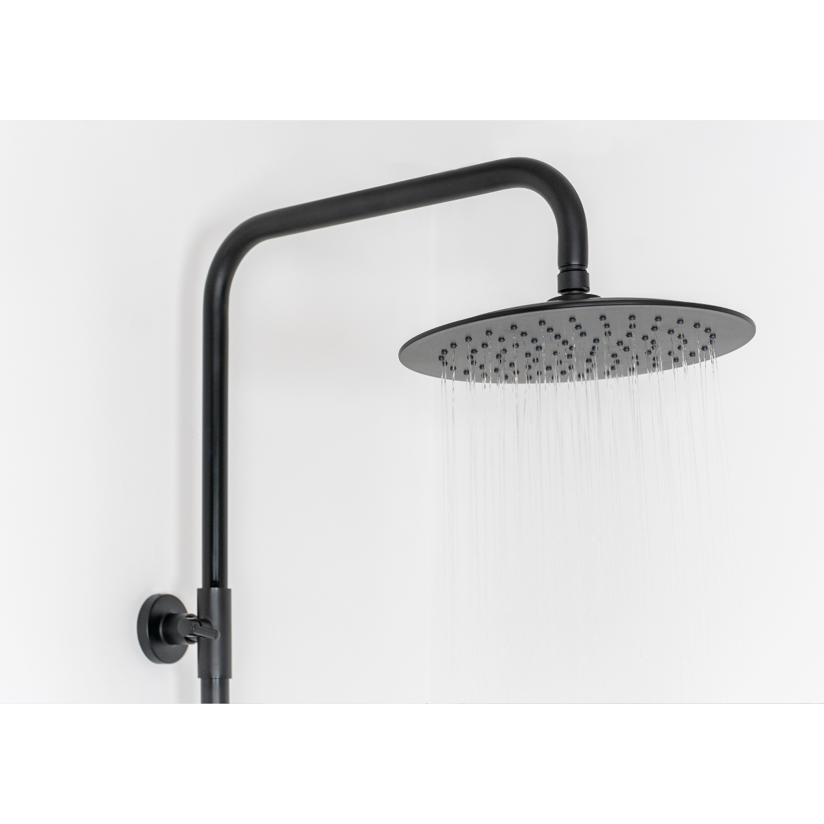 Colonne de douche mécanique laiton – Tête 250 mm, douchette stylo