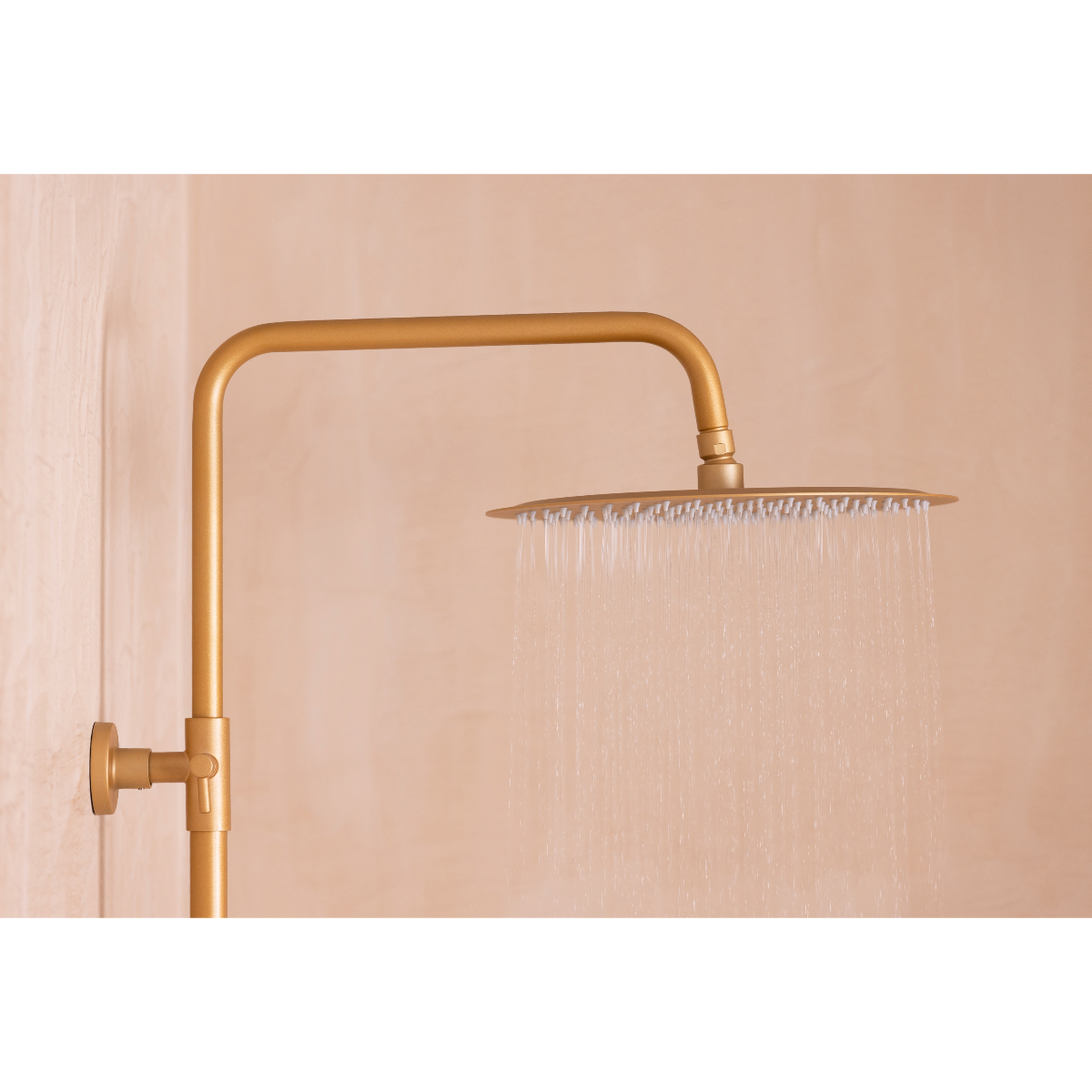 Colonne de douche thermostatique laiton – Tête XXL 300 mm